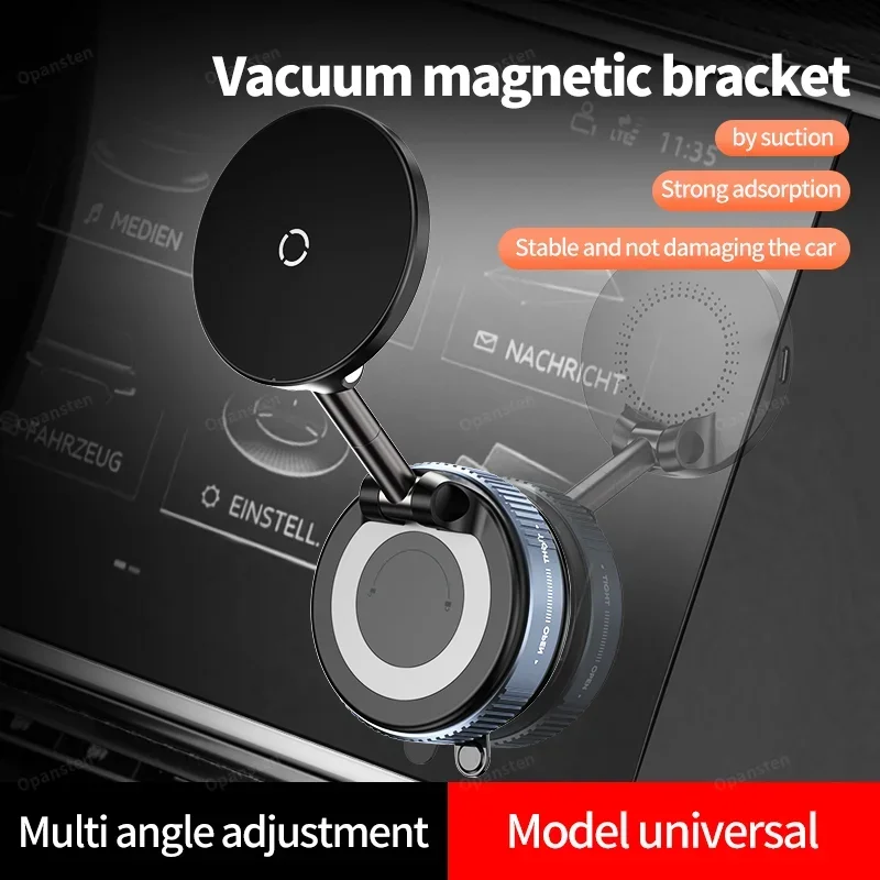 360° Vacuum Magnetic Car Phone Holder - Travel Essential