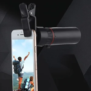 2025 2000X25 HD Monocular Telescope Compact Portable for Travel Hiking Fishing Camping Stargazing Concerts Bird Watching