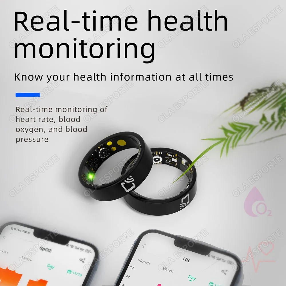 R20 Smart Ring Detailed Features - Heart Rate & NFC Technology