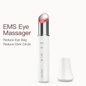 ANLAN EMS Eye Beauty Device Microcurrent Eye Massager Remove Eye Bags Dark Circles Red Blue Light Eye Lifting Massage Instrument